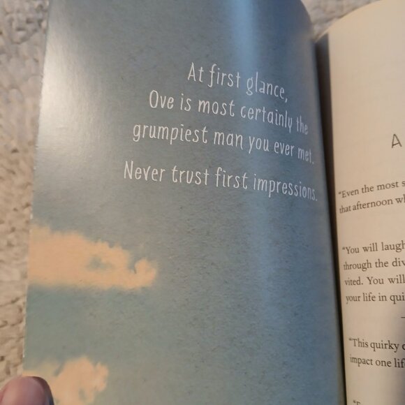 Paperback " A Man Named Ove " Best Seller - Picture 4 of 4